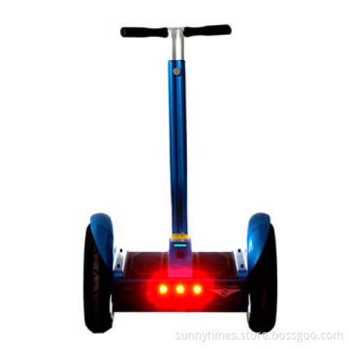 Two wheel standing electric bike